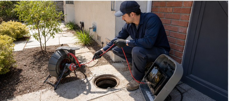 Drain Cleaning Cost in San Fernando Valley Homes field photo